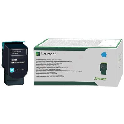 Original Lexmark 24B7178 024B7178 Toner cyan