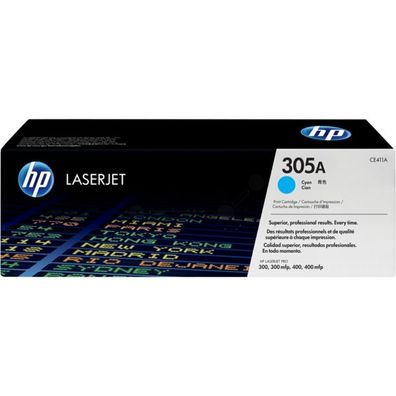 Original HP 305A CE411A Toner cyan