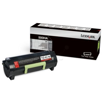 Original Lexmark 500HA 50F0HA0 Toner schwarz