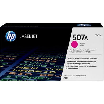 Original HP 507A CE403A Toner magenta