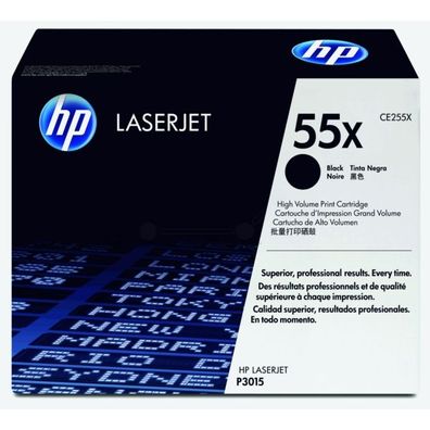 Original HP 55X CE255X Toner schwarz
