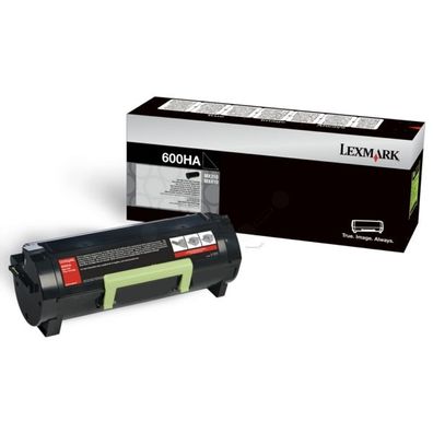 Original Lexmark 600HA 60F0HA0 Toner schwarz