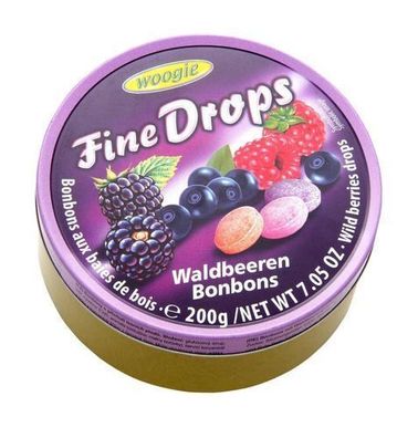 Woogie Landrynki in einer Dose Waldfrüchte 200 g