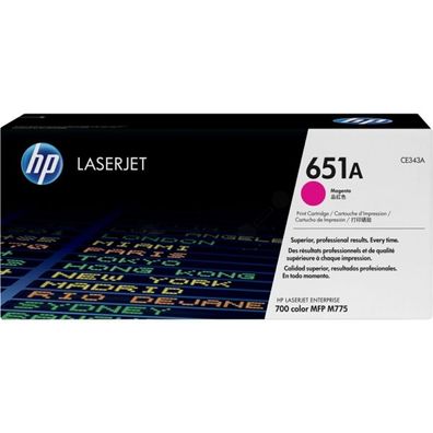 Original HP 651A CE343A Toner magenta