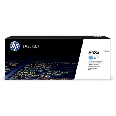 Original HP 658A W2001A Toner cyan