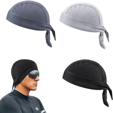 3er-Pack Herren-Fahrradkopftücher, UV-Schutz, schnell trocknend