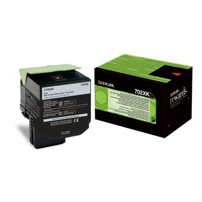 Original Lexmark 702XK 70C2XK0 Toner schwarz