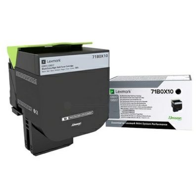 Original Lexmark 71B0X10 071B0X10 Toner schwarz