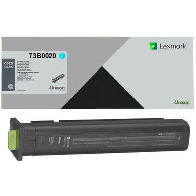 Original Lexmark 73B0020 073B0020 Toner cyan