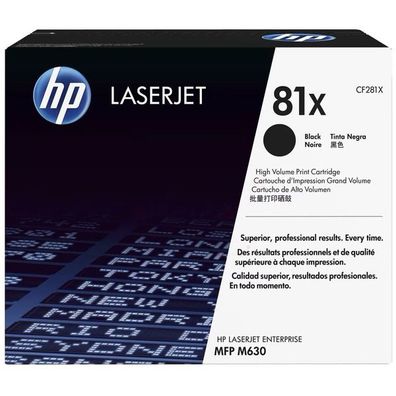 Original HP 81X CF281X Toner schwarz
