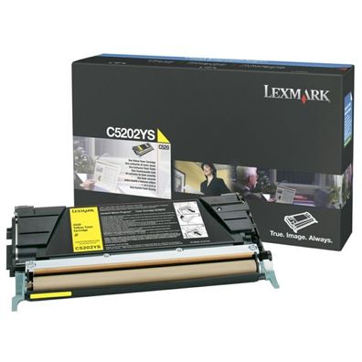 Original Lexmark C5202YS 0C5202YS Toner gelb