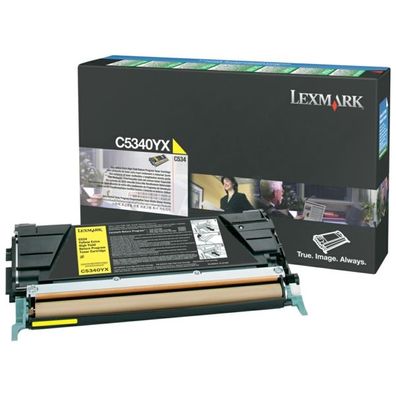 Original Lexmark C5340YX 0C5340YX Toner gelb