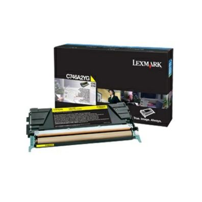 Original Lexmark C746A3YG 0C746A3YG Toner gelb