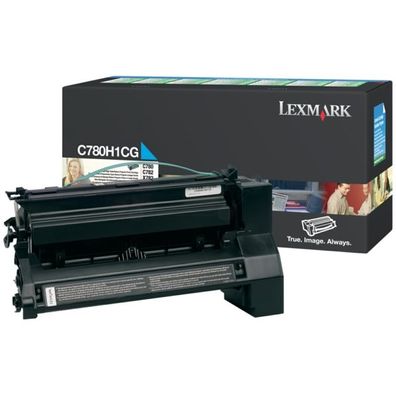 Original Lexmark C780H1CG 0C780H1CG Toner cyan