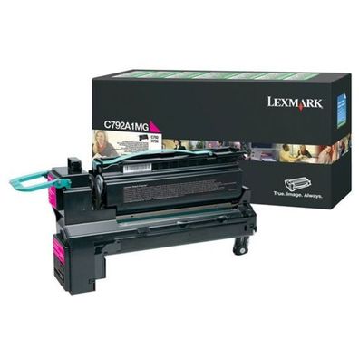 Original Lexmark C792A1MG 0C792A1MG Toner magenta