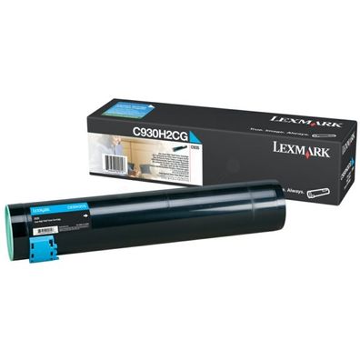 Original Lexmark C930H2CG 0C930H2CG Toner cyan