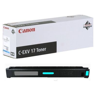 Original Canon C-EXV 17 0261B002 Toner cyan