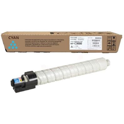 Original Ricoh DT3000C 842033 884949 Toner cyan