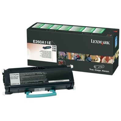 Original Lexmark E260A11E 0E260A11E Toner schwarz