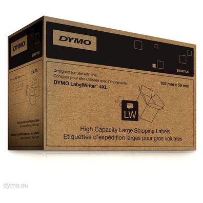 Original Dymo S0947420 Etiketten 102 x 59mm 2 x 575 Stück