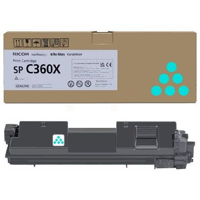 Original Ricoh SPC360X 408251 Toner cyan