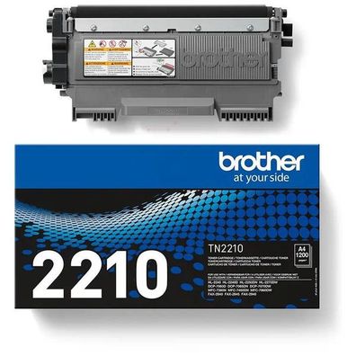 Original Brother TN-2210 Toner schwarz