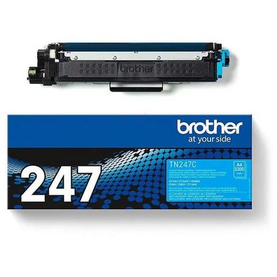 Original Brother TN-247C Toner cyan