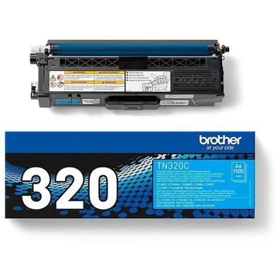 Original Brother TN-320C Toner cyan