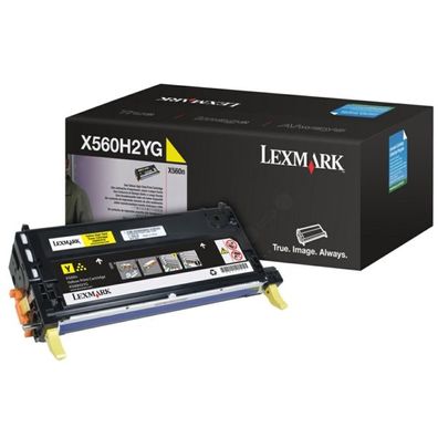 Original Lexmark X560H2YG 0X560H2YG Toner gelb