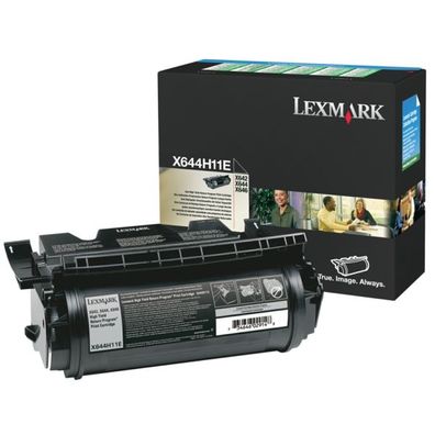 Original Lexmark X644H11E 0X644H11E Toner schwarz