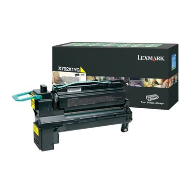 Original Lexmark X792X1YG 0X792X1YG Toner gelb