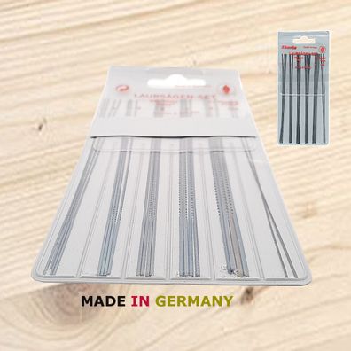 BLITZ Laubsägeblätter Sägeblätter Sägen Set 22x die gängigsten Größen