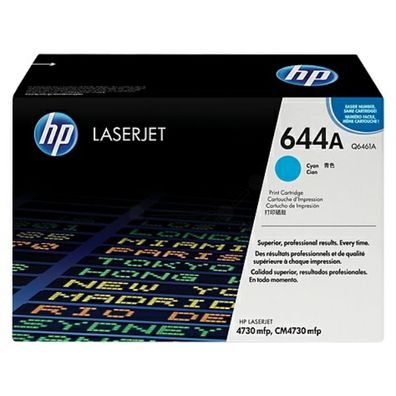 Original HP 644A Q6461A Toner cyan
