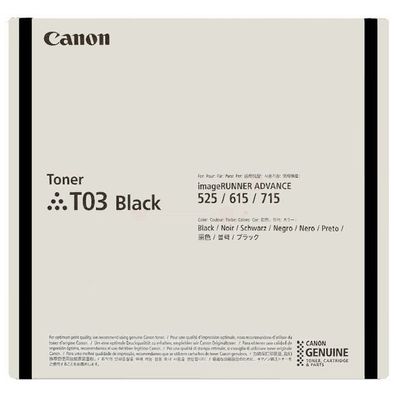 Original Canon T03 2725C001 Toner schwarz