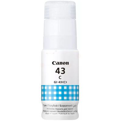 Original Canon GI-43C 4672C001 Tinte cyan