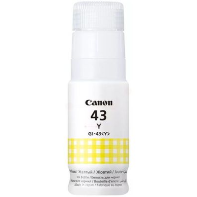 Original Canon GI-43Y 4689C001 Tinte gelb