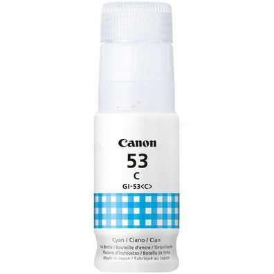 Original Canon GI-53C 4673C001 Tinte cyan