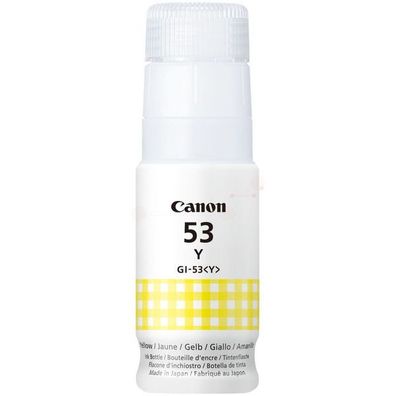 Original Canon GI-53Y 4690C001 Tinte gelb