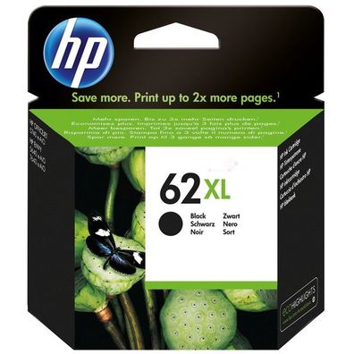 Original HP 62 C2P04AE TWIN Tinte schwarz