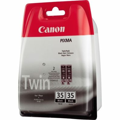 Original Canon PGI-35 & CLI-36 Tinte Multipack schwarz color 3 Stück 2 x schwarz 1 x