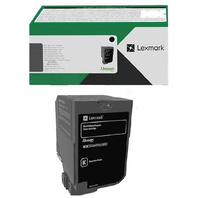Original Lexmark 81C2XK0 81C0X10 Toner schwarz