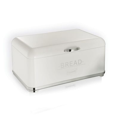 Feel Maestro Brotkasten Weiß-Silber