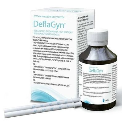 DeflaGyn Intimpflege-Gel mit 2 Applikatoren, 150ml