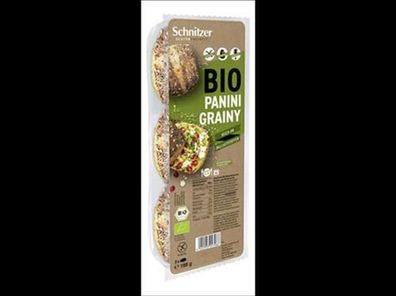 Schnitzer Glutenfreiheit 6x Bio Panini Grainy 188g
