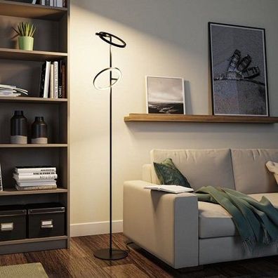 Paulmann 71279 LED Stehleuchte Odila Tunable White schwarz dimmbar