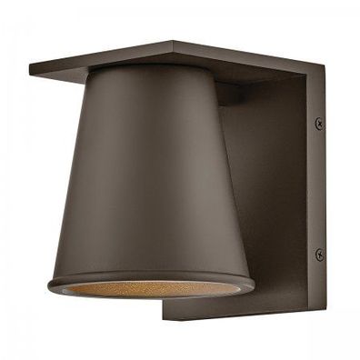 Elstead Lighting Hans Wandleuchte Outdoor Architektonische Bronze GU10 IP44
