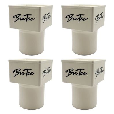 BraTee Getränkehalter 4er-Set – stylischer Becherhalter für Dosen und Flaschen,