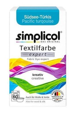 Simplicol Expert Stoff-Farbstoff Südsee-Türkis 150 g