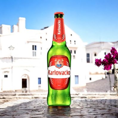 Karlovacko Bier aus Kroatien 12 x 0,33 L