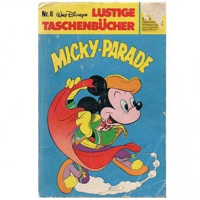 Lustige Taschenbücher Walt Disneys Comicheft Micky Parade Nr 6 Nachdruck von 1980